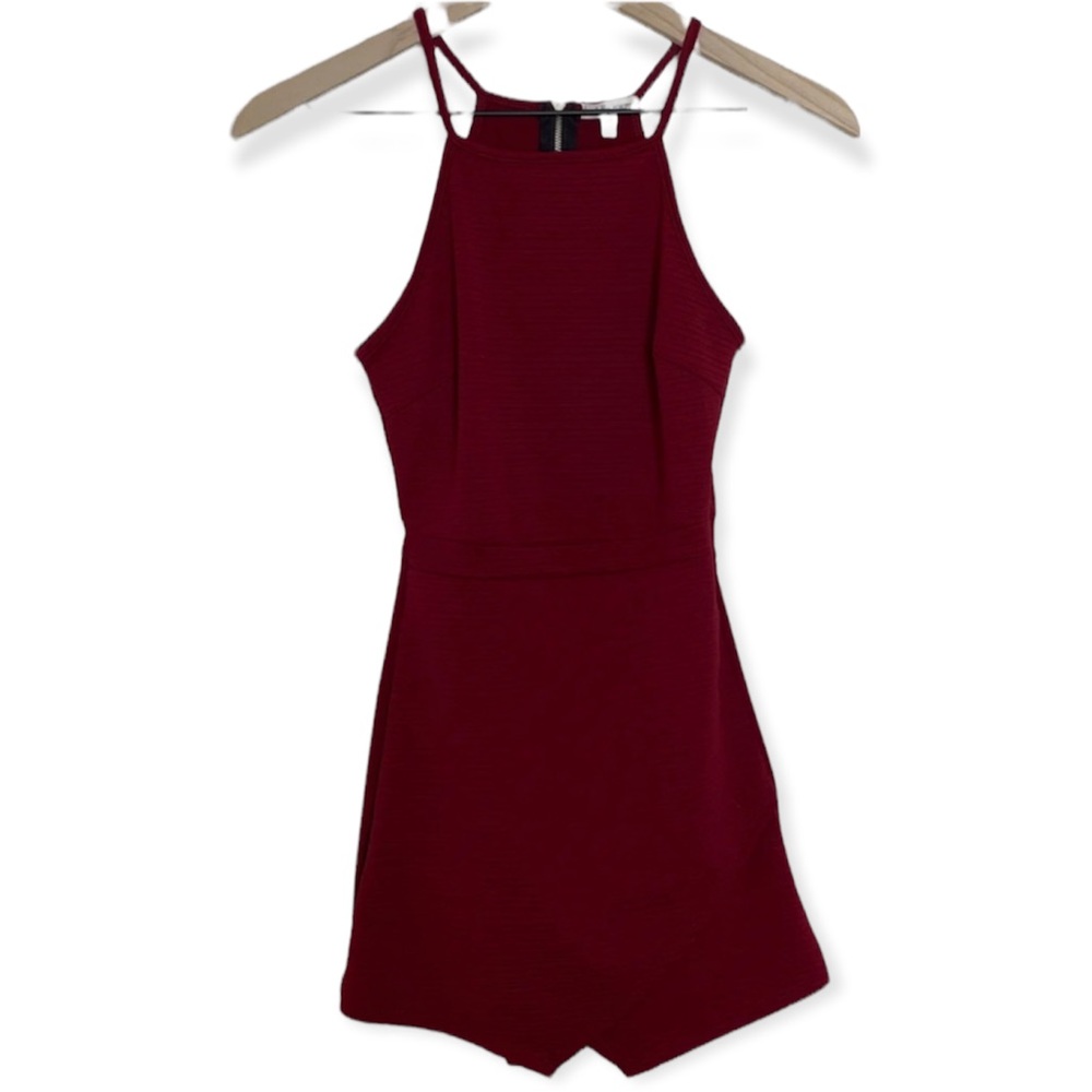 Romper Red Dressy Charlotte Russe XS